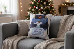 Snowday Sass Frosty Sarcastic Pets Sublimation Product Image 6