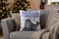 Snowday Sass Frosty Sarcastic Pets Sublimation Product Image 7