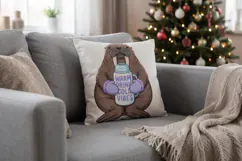 Snowday Sass Frosty Sarcastic Pets Sublimation Product Image 5