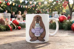 Snowday Sass Frosty Sarcastic Pets Sublimation Product Image 6
