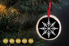 Snowflake Svg | Christmas Ornament | Christmas Decoration Product Image 1