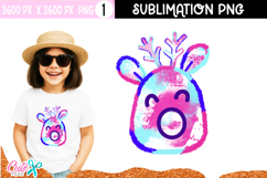 Snowflake Brush Sublimation Design