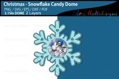 Snowflake candy dome Product Image 2