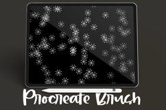 Snowflake Maker Brush - Procreate Brush Product Image 1