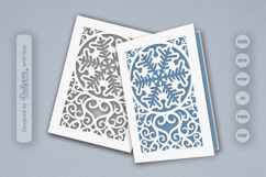Snowflake Greeting Card SVG Product Image 2