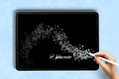 Snowflake Procreate Brush