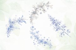 Snowflakes Christmas Sublimation Bundle Product Image 3