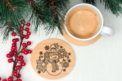 Snowman SVG Design with Mittens, Scarf and Hat for T-shirts, Mugs, Pillows, Christmas Home Decor. This Winter Design is Compatible with Cricut and Silhouette Cutting Machines
