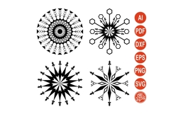 Snowflake SVG Set Product Image 1