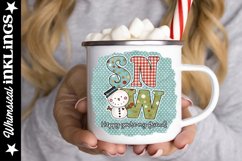 Snow Happy You&#039;re My Friend Sublimation Clipart Product Image 1