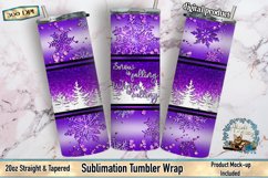 seamless tumbler wrap, peekaboo tumbler, peekaboo snowflake, tumbler wrap