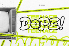 Snowkie - Edgy Font Product Image 4