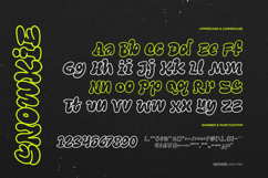 Snowkie - Edgy Font Product Image 6