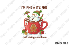 Snowman Christmas PNG Product Image 1