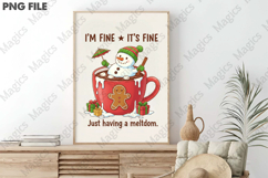 Snowman Christmas PNG Product Image 3