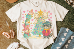 Merry Christmas PNG, Christmas Tree Coquette PNG, Holiday Product Image 5