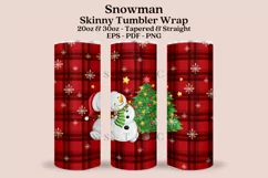 snowman christmas skinny tumbler sublimation wrap with high resolution and transparant background are for 20oz and 30oz skinny tumbler