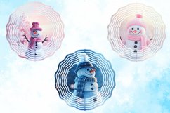 Snowman Christmas Wind Spinner Product Image 2