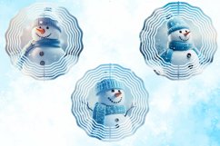 Snowman Christmas Wind Spinner Product Image 3