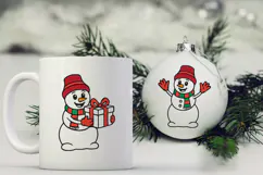 Clip-art images: Cheerful Snowmen Product Image 3