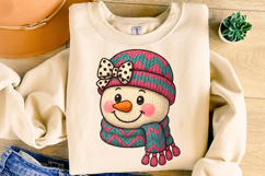 Christmas Snowman PNG, Winter PNG, Holiday PNG, Santa PNG Product Image 4
