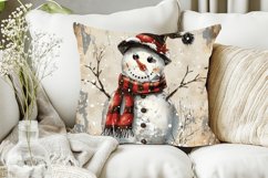 Snowman Junk Journal Digital Paper Bundle Product Image 5