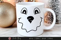 Snowman Face SVG PNG EPS DXF Product Image 1