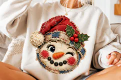 Snowman Face PNG Product Image 3
