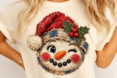 Snowman Face PNG Product Image 4