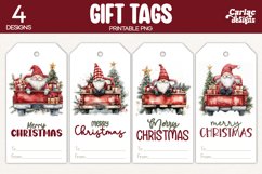 snowman gift tags