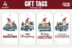 snowman gift tags