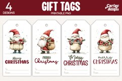 snowman gift tags