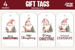 snowman gift tags