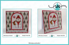 Snowman Holding Heart Printable PNG Snowman Saying Sentiment Product Image 5