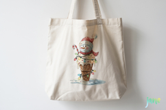 Snowman Ice Cream Sublimation Product Image 4