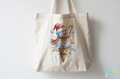 Snowman Ice Cream Sublimation Product Image 4