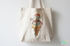 Snowman Ice Cream Sublimation Product Image 3