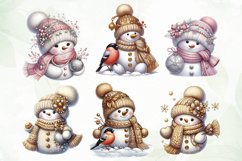 Snowman Joyfully Christmas Sublimation Product Image 6