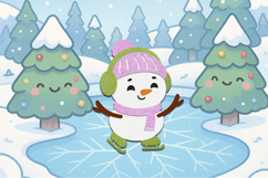 Cute Snowman 3D SVG Product Image 2