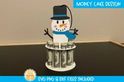 Christmas Money Cake SVG