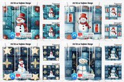 Snowman Quilt Tumbler Bundle Product Image 3