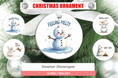 Snowman Shenanigans Ornament Product Image 1