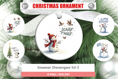 Snowman Shenanigans Ornament Product Image 1