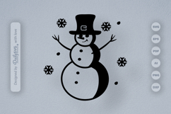 Snowman SVG Product Image 2