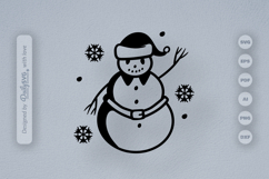 Snowman SVG Product Image 2