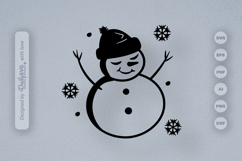 Snowman SVG Product Image 2