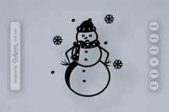Snowman SVG Product Image 2