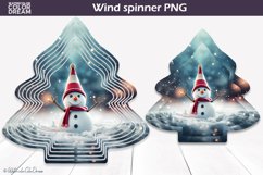 Snowman Christmas Wind Spinner | Winter Wind Spinner Product Image 1