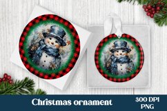 Christmas cute snowman ornament | Snowman ornament love