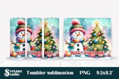 Christmas tumbler bundle | Christmas snowman tumbler Product Image 3